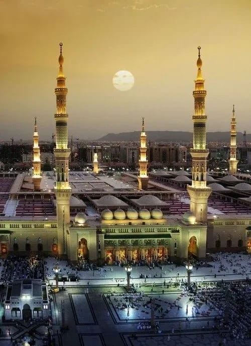 المسجد النبوي بالمدينة المنورة